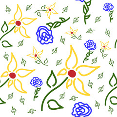Floral pattern - kwiatowy wzór