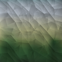 Obraz premium Polygonal background icon. Geometric wallpaper polygon and texture theme. Colorful design. Vector illustration