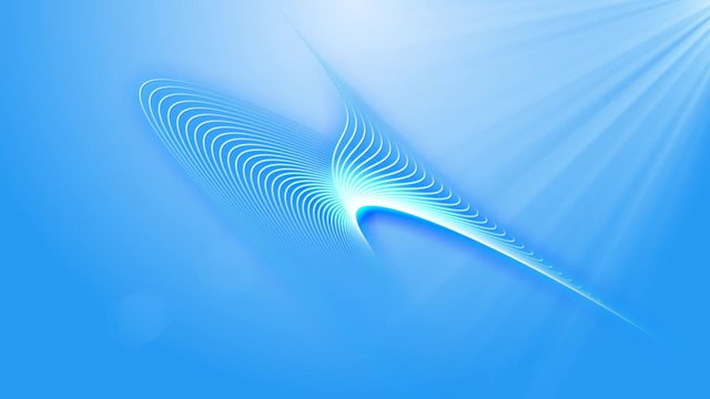dream vector waves blue abstract motion background