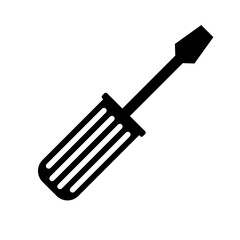 screwdriver tool icon image vector illustration design 