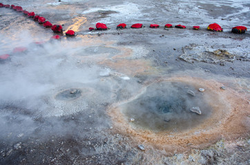 Tatio geysers, Atacama desert, Chile