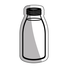 Bottle icon. Machine tool instrument farm and agriculture theme. Isolated design. Vector illustration