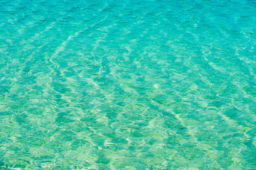 Clear blue sea without any object
