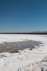 Hidden lagoons of Baltinache, Atacama Desert, Chile