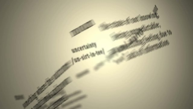 Definition: Uncertainty