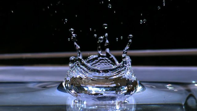 Water Splash Slow Motion
