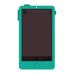 Smartphone icon. Device gadget technology and electronic theme. Isolated design. Vector illustration