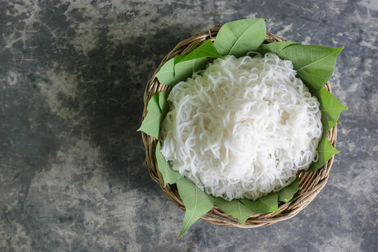 Thai local food - Thai rice noodle, rice vermicelli