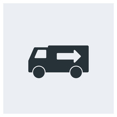 Delivery truck icon