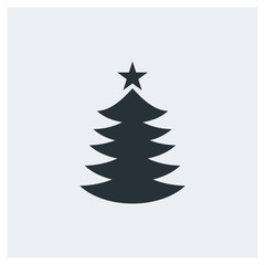 Christmas tree icon