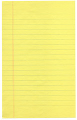 Obraz premium Lined note paper background.