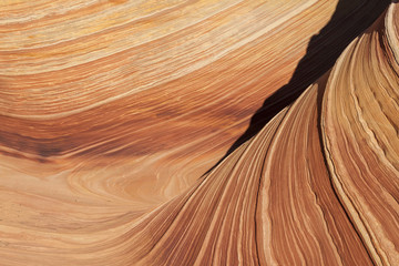 Detail of The Wave, Paria Canyon-Vermillion Cliffs Wilderness, A