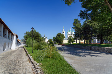 Kremlin area in Astrakhan. Russia