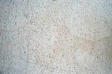 The old cracked cement