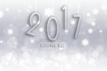 HAPPY NEW YEAR 2017 illustration
