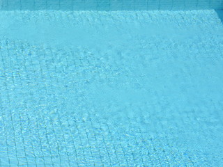 Pool turquoise background