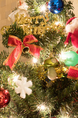 クリスマスツリー飾りました