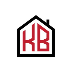 simple initial logo pentagon house