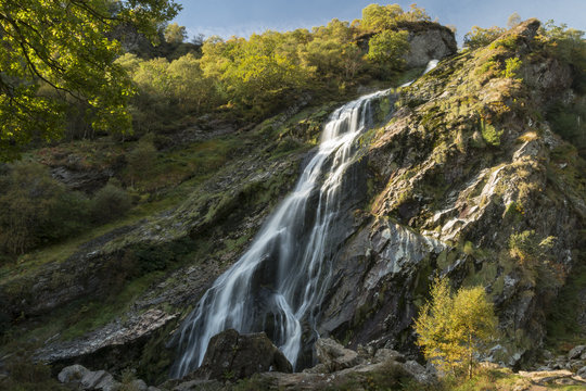 Powerscourt Waterfall, Ireland.