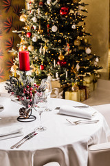 Christmas table