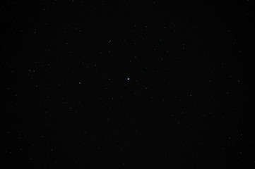 Real Night Sky with Stars