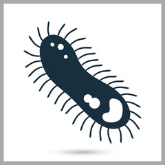 Germ icon. Simple design for web and mobile