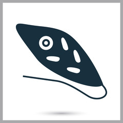 Germ icon. Simple design for web and mobile