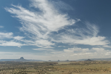 Cabezon Peak from the Empedrado Wilderness Study Area, New Mexic