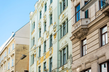 Viennese Classical style building, Austria, Europe