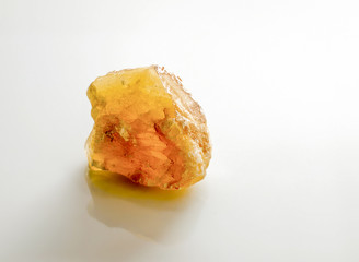 raw precious amber stone