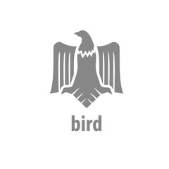 vector bird logo