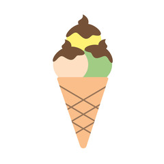 ice cream vector illustration