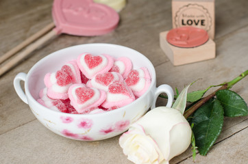 Sweet love background.