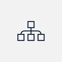 Diagramma icon simple illustration
