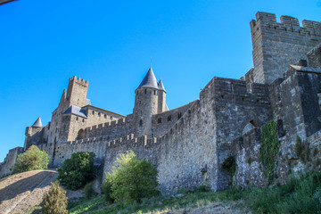 Fototapeta na wymiar Château de Carcassonne