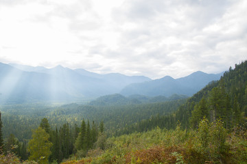 The wild and desolate mountains of the Khamar-Daban.