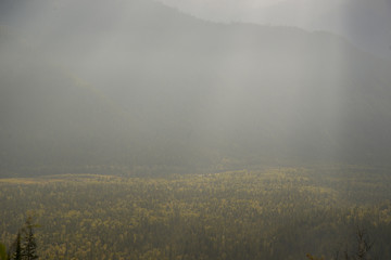 The wild and desolate mountains of the Khamar-Daban.