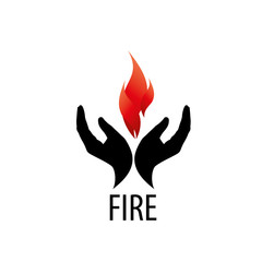fire vector logo