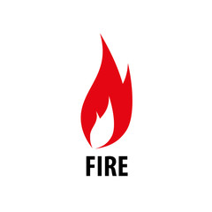 fire vector logo