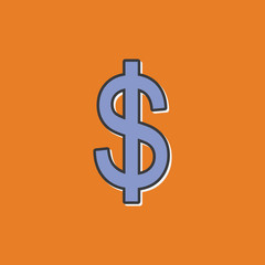 money flat icon vector