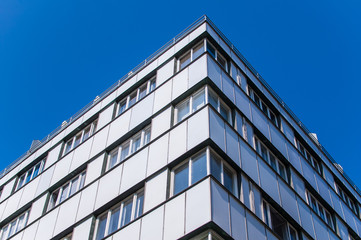 Obraz premium Beautiful apartment building from the 1930`s. The city of Brno, Czech republic.