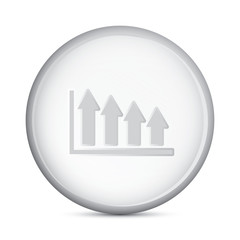 statistic flat icon vector