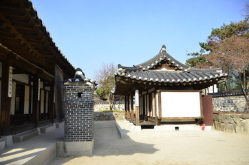 Fototapeta premium 남산골 한옥마을