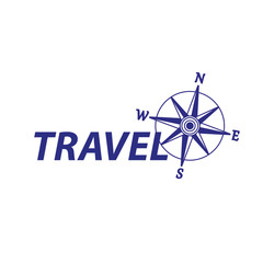Obraz premium Vector logo travel
