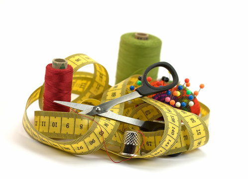 N&auml;hzeug, N&auml;hutensilien,  Sewing kit