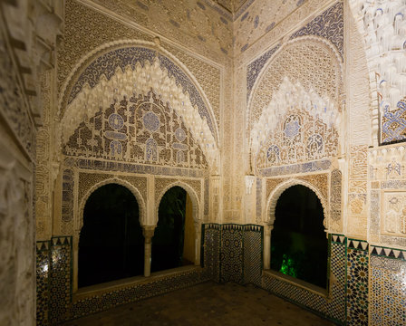Lookout Lin-dar-Aixa  at Alhambra.  Granada