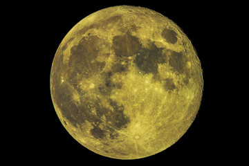 Full moon at night