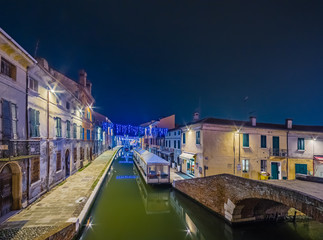 night view of lagoon city