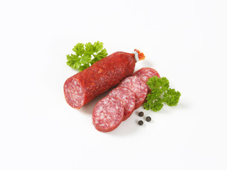 Smoked sausage salami