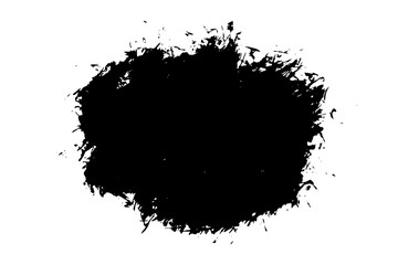 Abstract grunge  brush strokes with rough edges texture. EPS10 v